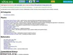 Sites similar to vixra.org
