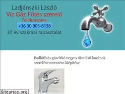 Sites similar to viz-gaz-futes-szerelo.com