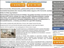 Sites similar to vizgazklima.hu