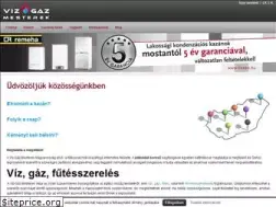 Sites similar to vizgazmesterek.hu