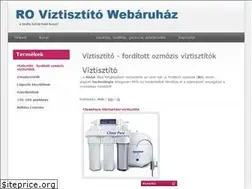 Sites similar to viztisztito-gep.hu