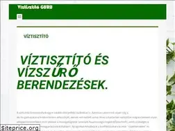 Sites similar to viztisztitoguru.hu