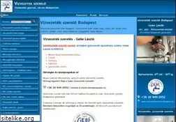 Sites similar to vizvezetekszereles-budapest.hu