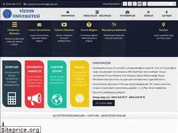 Sites similar to vizyonuniversitesi.com