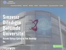 Sites similar to vizyonuniversitesi.web.tr
