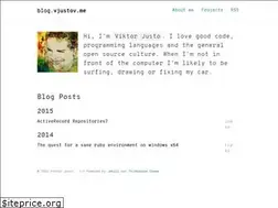 Sites similar to vjustov.me