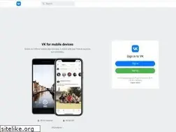 Sites similar to vk.me
