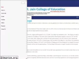 Sites similar to vkjaincollege.com