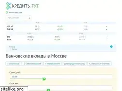 Sites similar to vklad-credit.ru