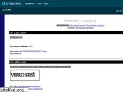 Sites similar to vklase.livejournal.com