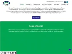 Sites similar to vksfoods.in