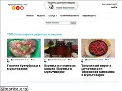 Sites similar to vkusno-krasivo.com