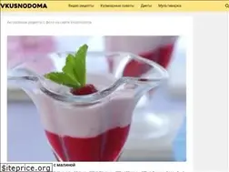 Sites similar to vkusnodoma.net