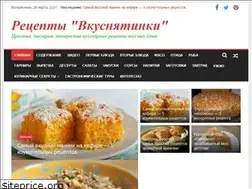 Sites similar to vkusnyatinki.ru