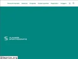 Sites similar to vlaamsesportfederatie.be