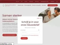 Sites similar to vlaamspatientenplatform.be