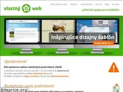 Sites similar to vlastnyweb.sk