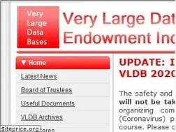 Sites similar to vldb.org