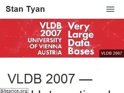 Sites similar to vldb2007.org