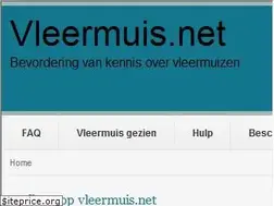 Sites similar to vleermuis.net