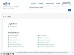 Sites similar to vlex.fr