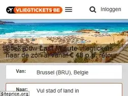 Sites similar to vliegtickets.be