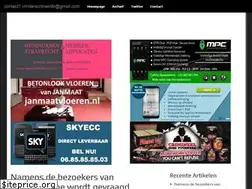Sites similar to vlinderscrime.nl