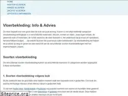 Sites similar to vloerbekleding.net
