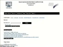 Sites similar to vmek.oszk.hu