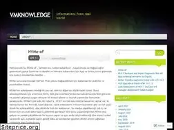 Sites similar to vmknowledge.wordpress.com