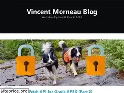 Sites similar to vmorneau.me