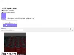 Sites similar to vmpolyproducts.com