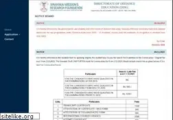 Sites similar to vmrf.edu.in