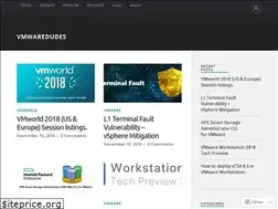 Sites similar to vmwaredudes.wordpress.com