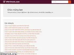 Sites similar to vn-check.com