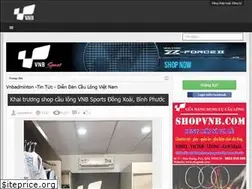 Sites similar to vnbadminton.com