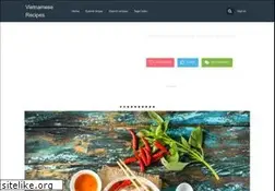 Sites similar to vnrecipes.com