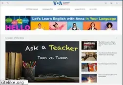 Sites similar to voaspecialenglish.com