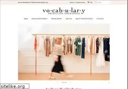 Sites similar to vocabularyboutique.com