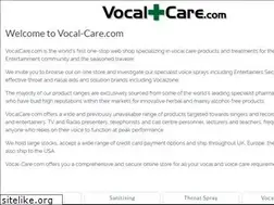 Sites similar to vocal-care.com