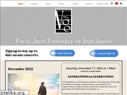 Sites similar to vocalartsannarbor.org