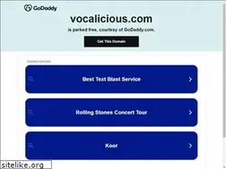 Sites similar to vocalicious.com