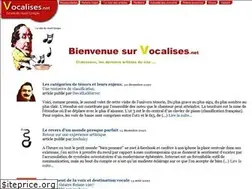 Sites similar to vocalises.net