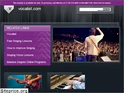 Sites similar to vocalist.com