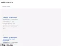 Sites similar to vocalremover.es