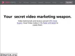 Sites similar to vocalvideo.com