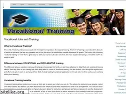 Sites similar to vocationaltrainingjob.com