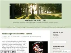 Sites similar to vocationmatters.org