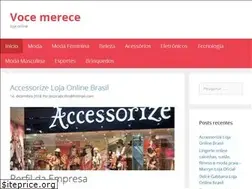 Sites similar to voce-merece.com