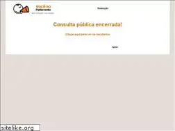 Sites similar to vocenoparlamento.org.br
